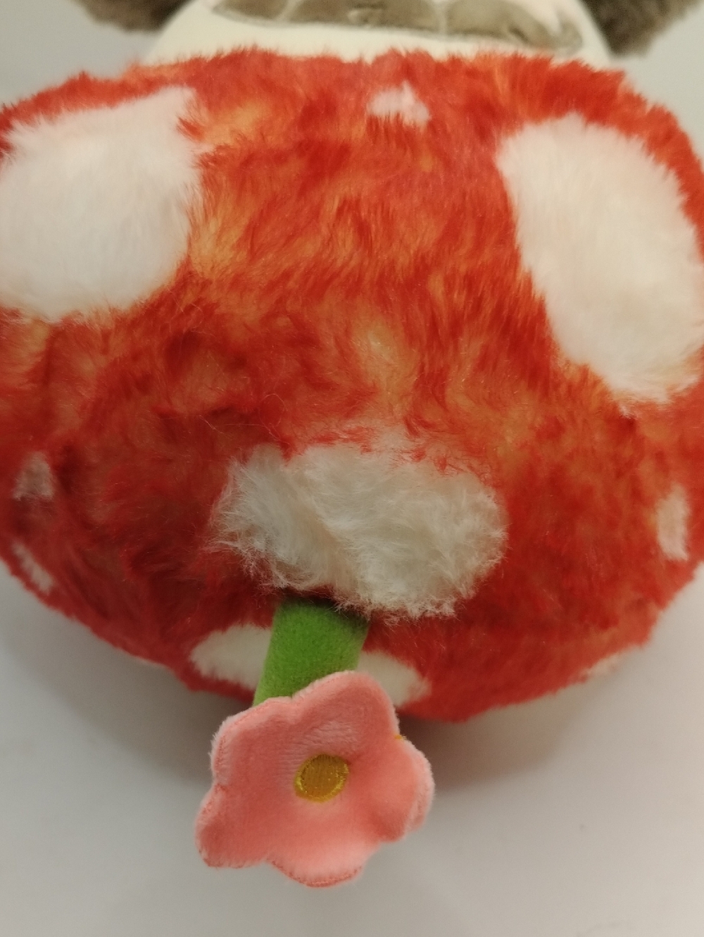 Mushymallow Red Mushroom Plush Pillow Soft Stuffed Toy, Med Size 8" *Box Damage* - Picture 6 of 16